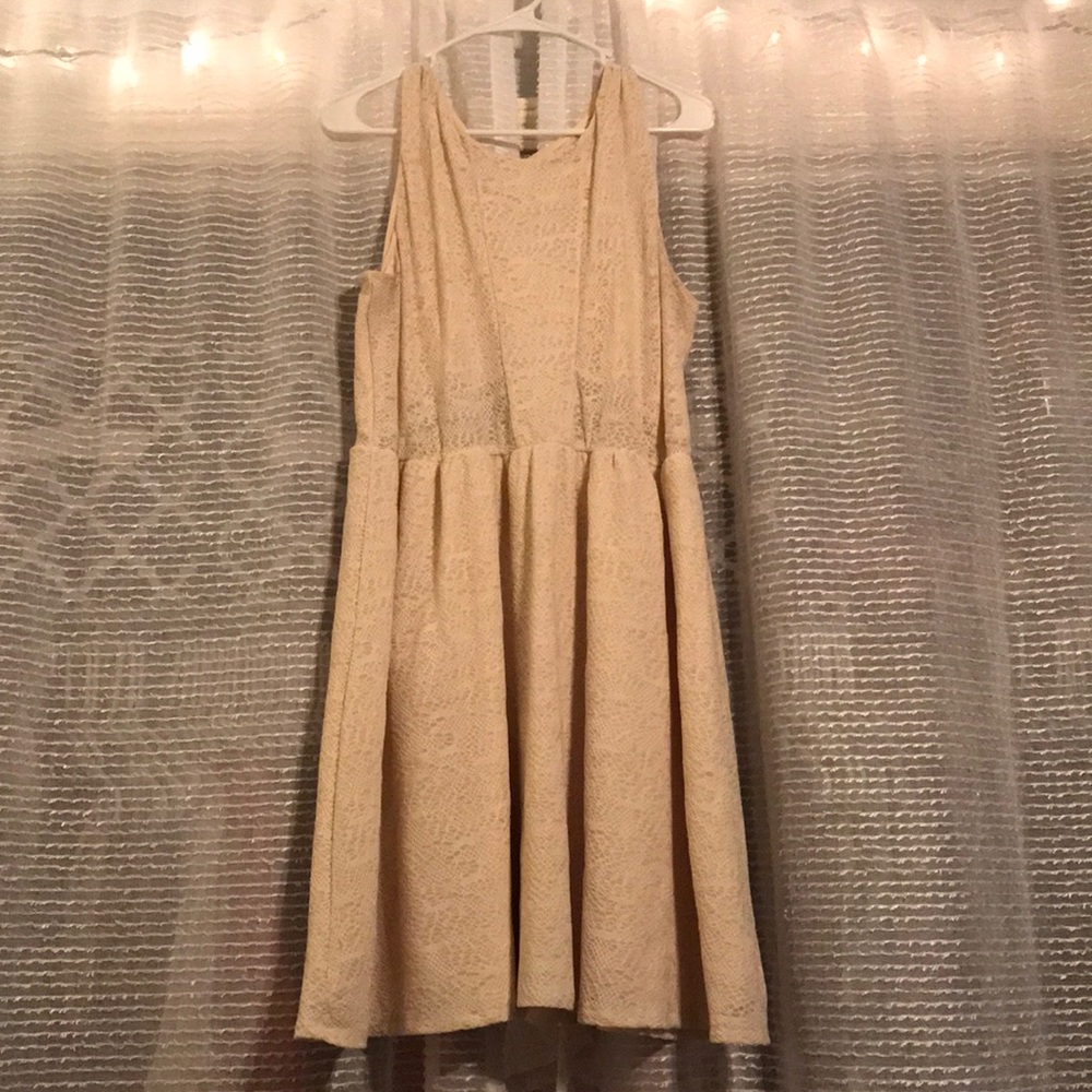 Cream Dress